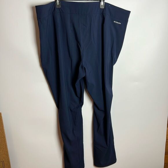 Columbia All Seasons Bootcut Pant Pants Navy Sz 3X Plus Size 24 - Picture 15 of 16